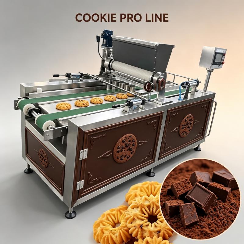 Food Energy Snacks - Macchina per Biscotti Semi-Automatica, Macchina per