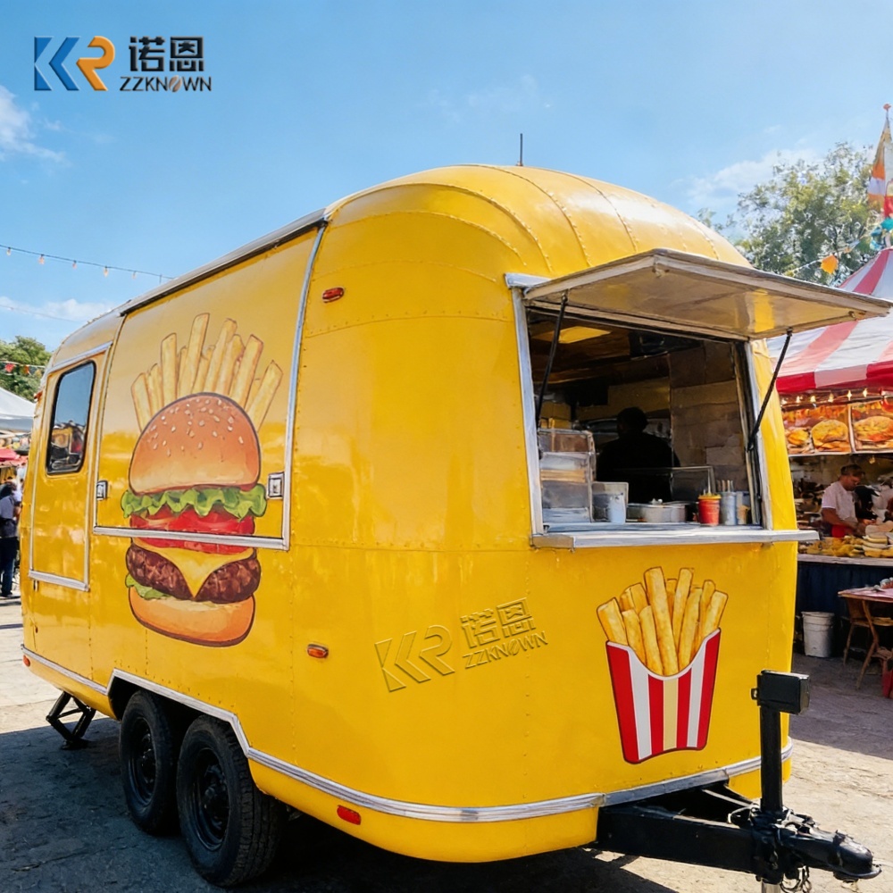 Food Snacks Business - Food Truck Mobile per Esterni con
