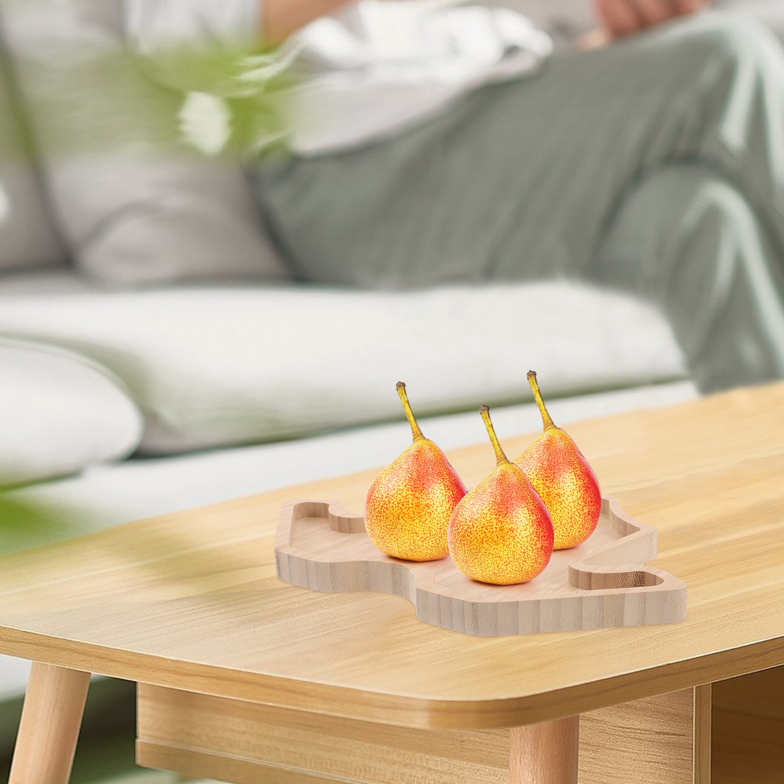 Food Snacks For Baby Shower - Vassoio in legno a forma di