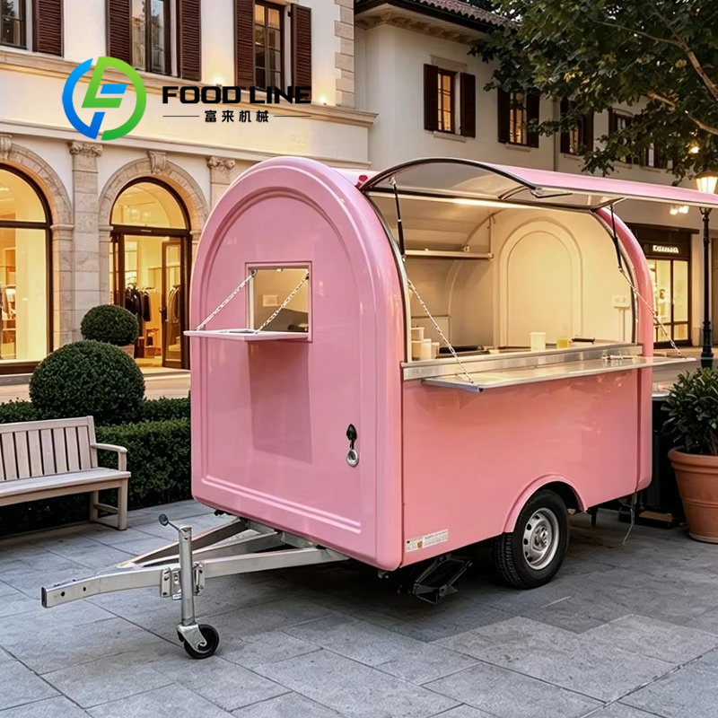 Food Snacks Corner - Food Trailer, Carrello Mobile per Alimenti
