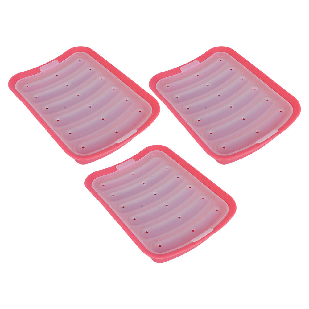 Homemade Food Snacks - Set da 3 stampi in silicone