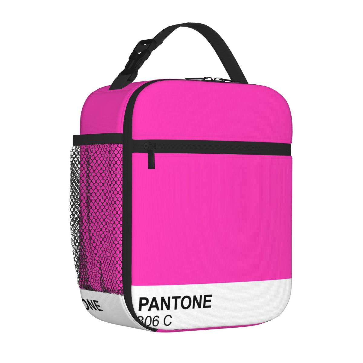 Homemade Food Snacks - Borsa Termica Rosa Neon Pantone Bestseller,