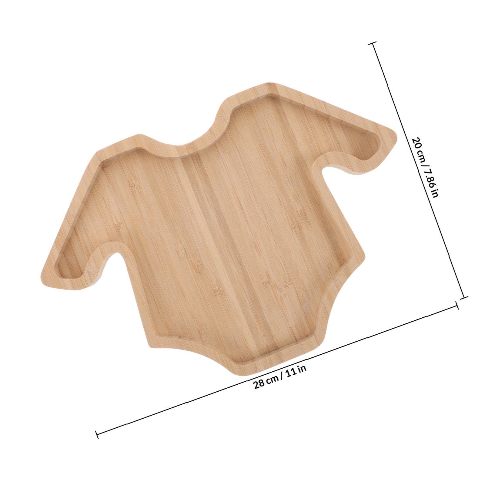 Vassoio in legno a forma di tu - Food Snacks For Baby Shower recensione e prezzo