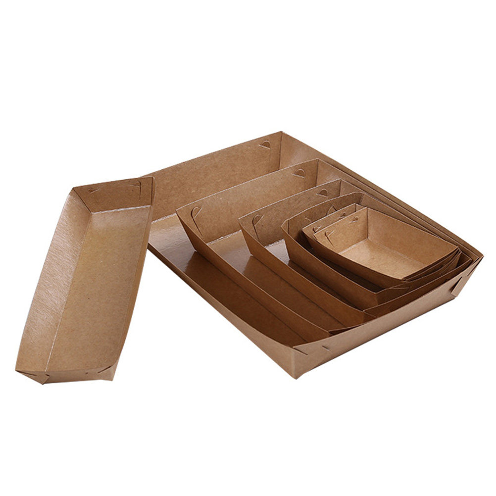 Vassoi monouso in carta kraft  - Food Snacks Box recensione e prezzo