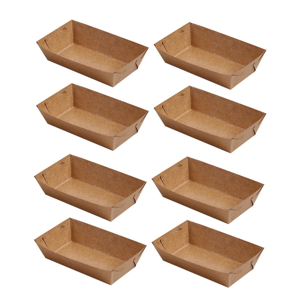 Vassoi monouso in carta kraft  - Food Snacks Box recensione e prezzo