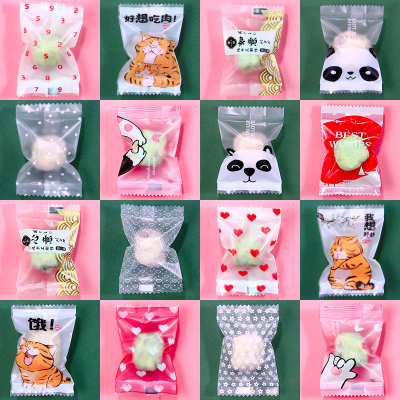 AQ 100 pz/lotto Cartoon Cute C - Food Snacks For Baby Shower recensione e prezzo