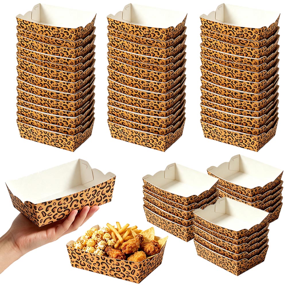 12-100 Pezzi Vassoi di Carta U - Food Day Snacks recensione e prezzo