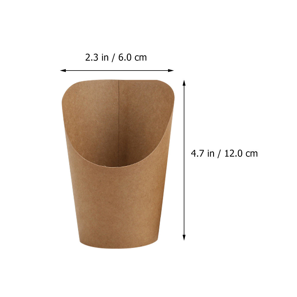 50 coni in carta kraft biodegr - Food Day Snacks recensione e prezzo