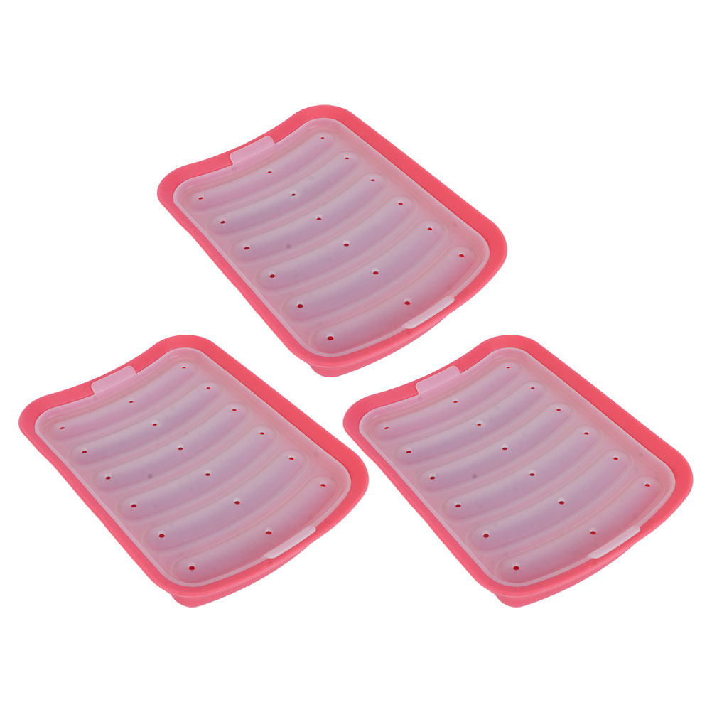 Set da 3 stampi in silicone di - Homemade Food Snacks recensione e prezzo