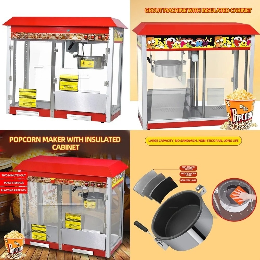 Macchina per Popcorn Commercia - Food Processor Snacks recensione e prezzo