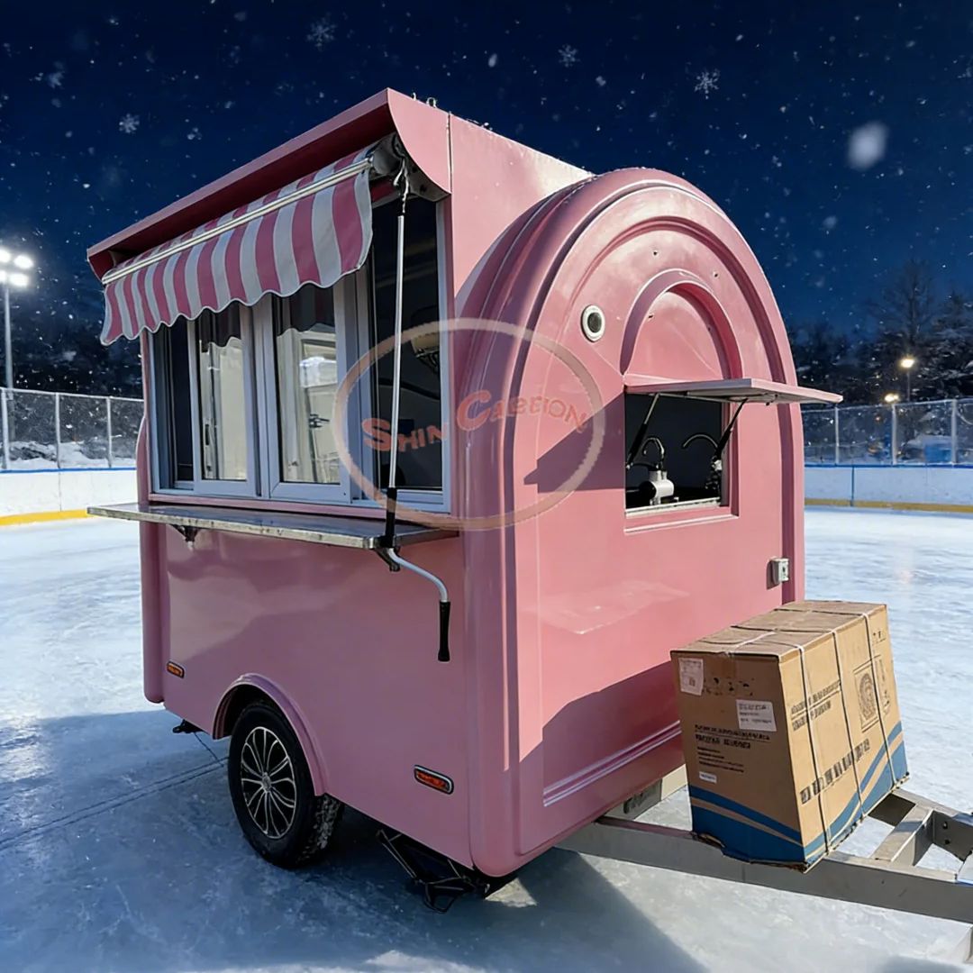 Camion rosa per cibo di strada - Food Snacks Business recensione e prezzo