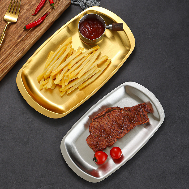 Piatto da pranzo opaco in acci - Food Snacks In Korea recensione e prezzo